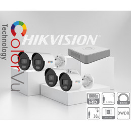 SET-4-HIKVISION-2MP-IP-ColorVu-DS-2CD1027G2H-LIU-FULL HD-IR30m - Hi...